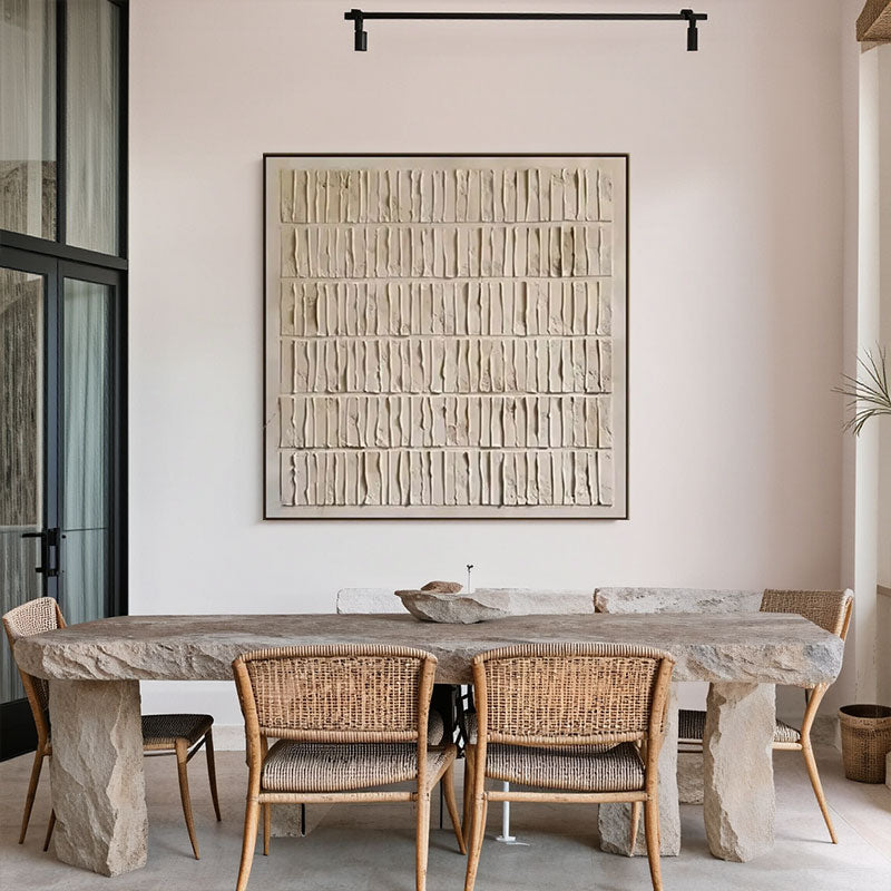 Beige & Brown Abstract #BB127