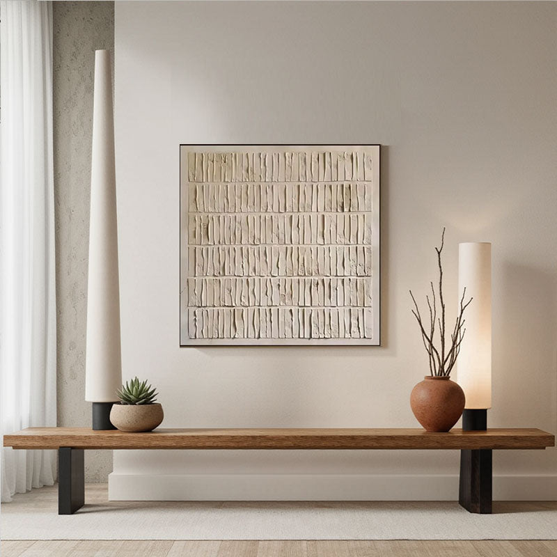 Beige & Brown Abstract #BB125