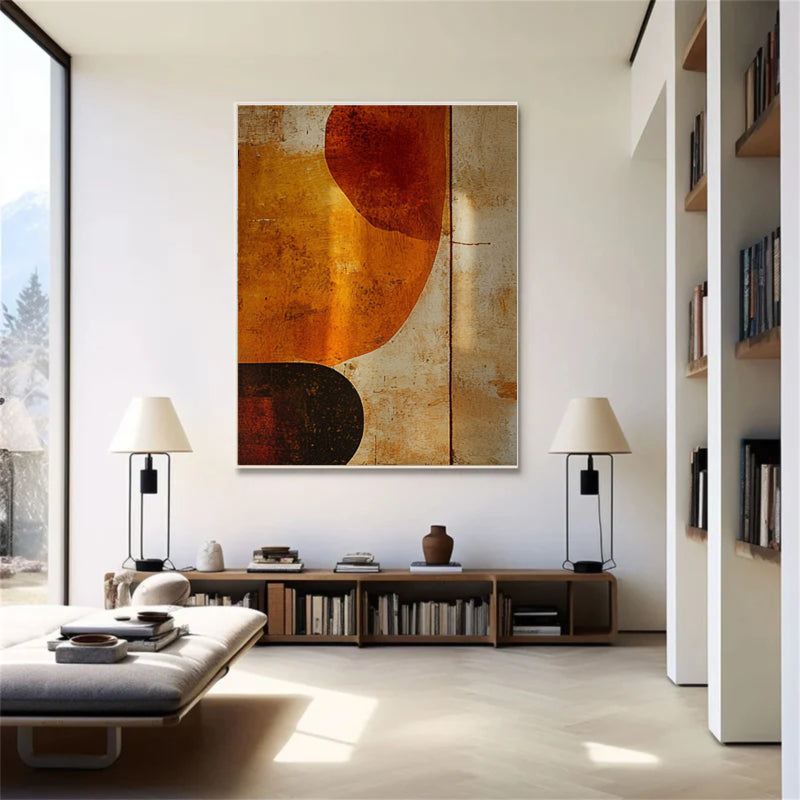 Abstract Art "Passion Intemporelle"