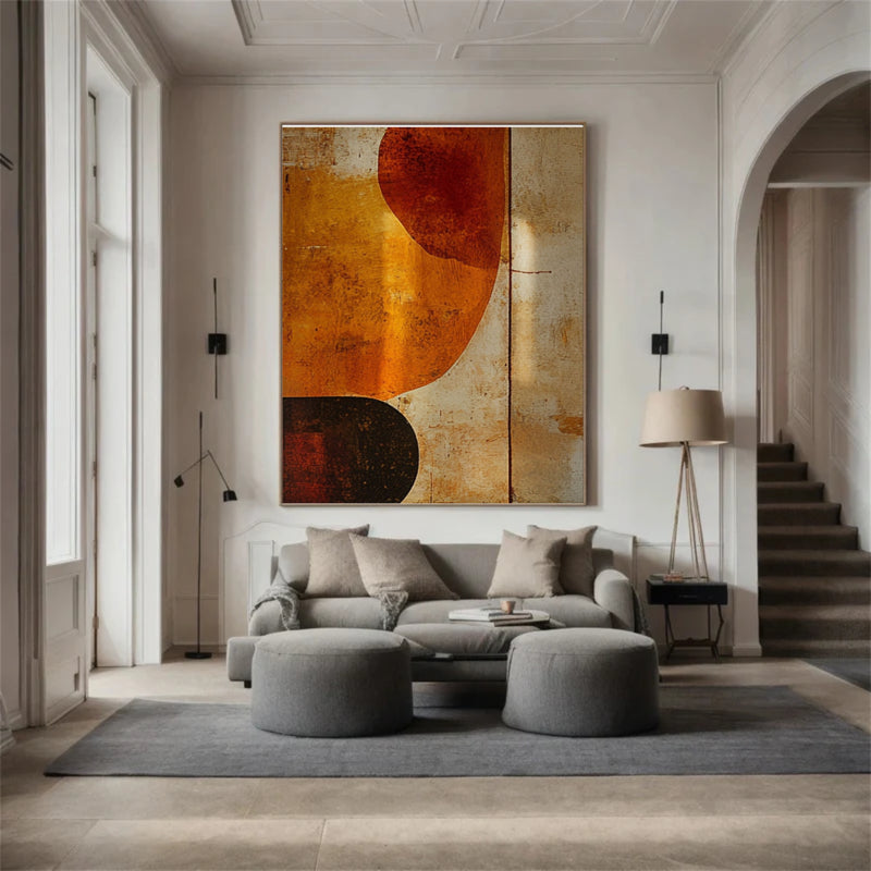 Abstract Art "Passion Intemporelle"