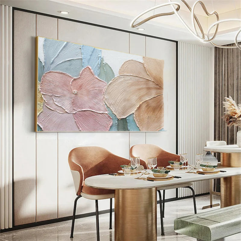 Abstract Colorful Painting "Blossom Serenade"