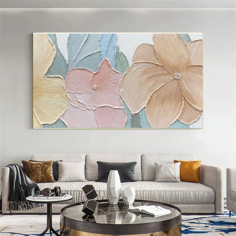 Abstract Colorful Painting "Blossom Serenade"
