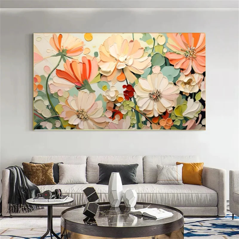 Abstract Colorful Painting "Silent Revelations"