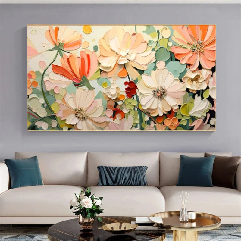 Abstract Colorful Painting "Silent Revelations"