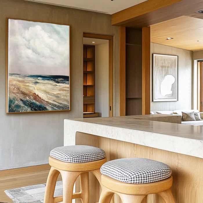 Abstract Painting "Chiaroscuro"