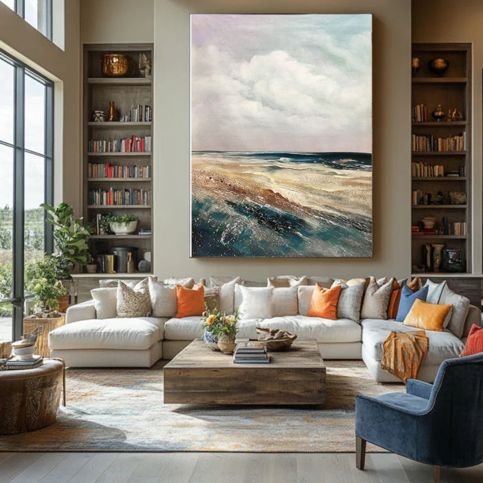 Abstract Painting "Chiaroscuro"