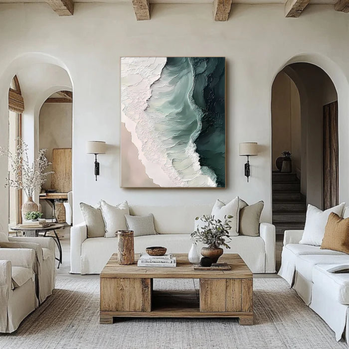 Abstract Painting "Meer Rhythmus”