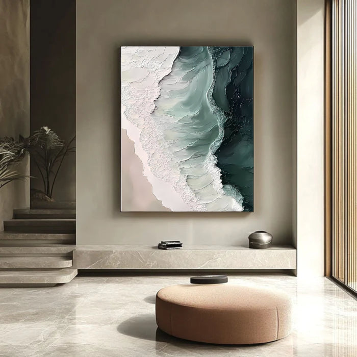 Abstract Painting "Meer Rhythmus”