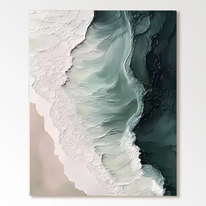 Abstract Painting "Meer Rhythmus”