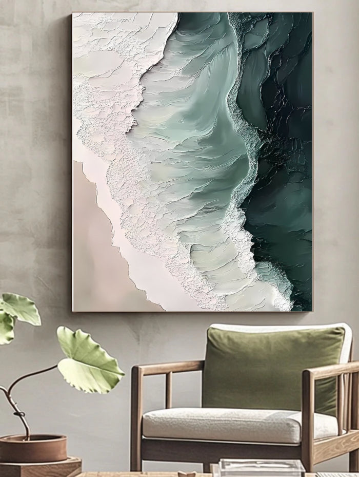 Abstract Painting "Meer Rhythmus”