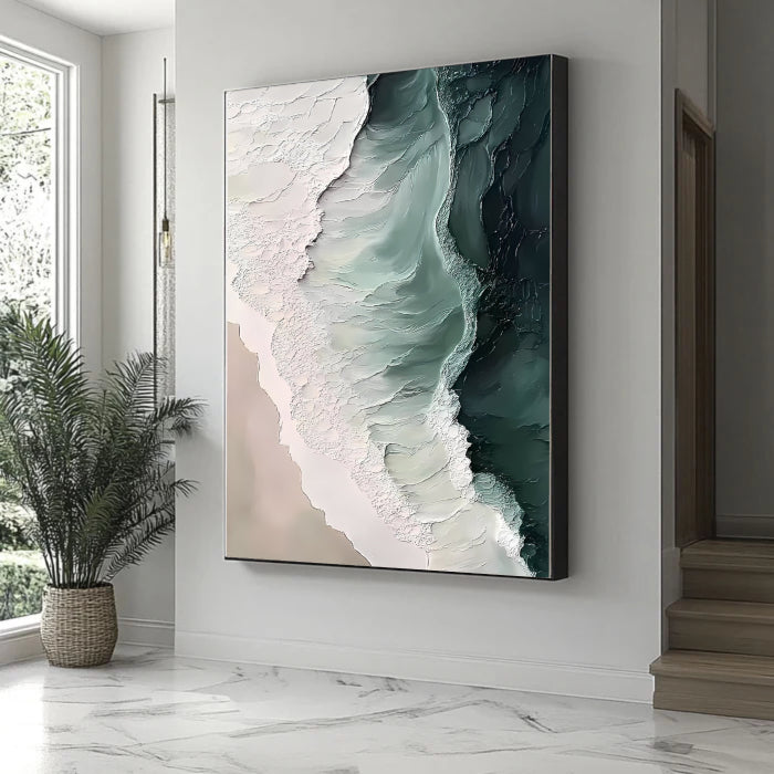 Abstract Painting "Meer Rhythmus”