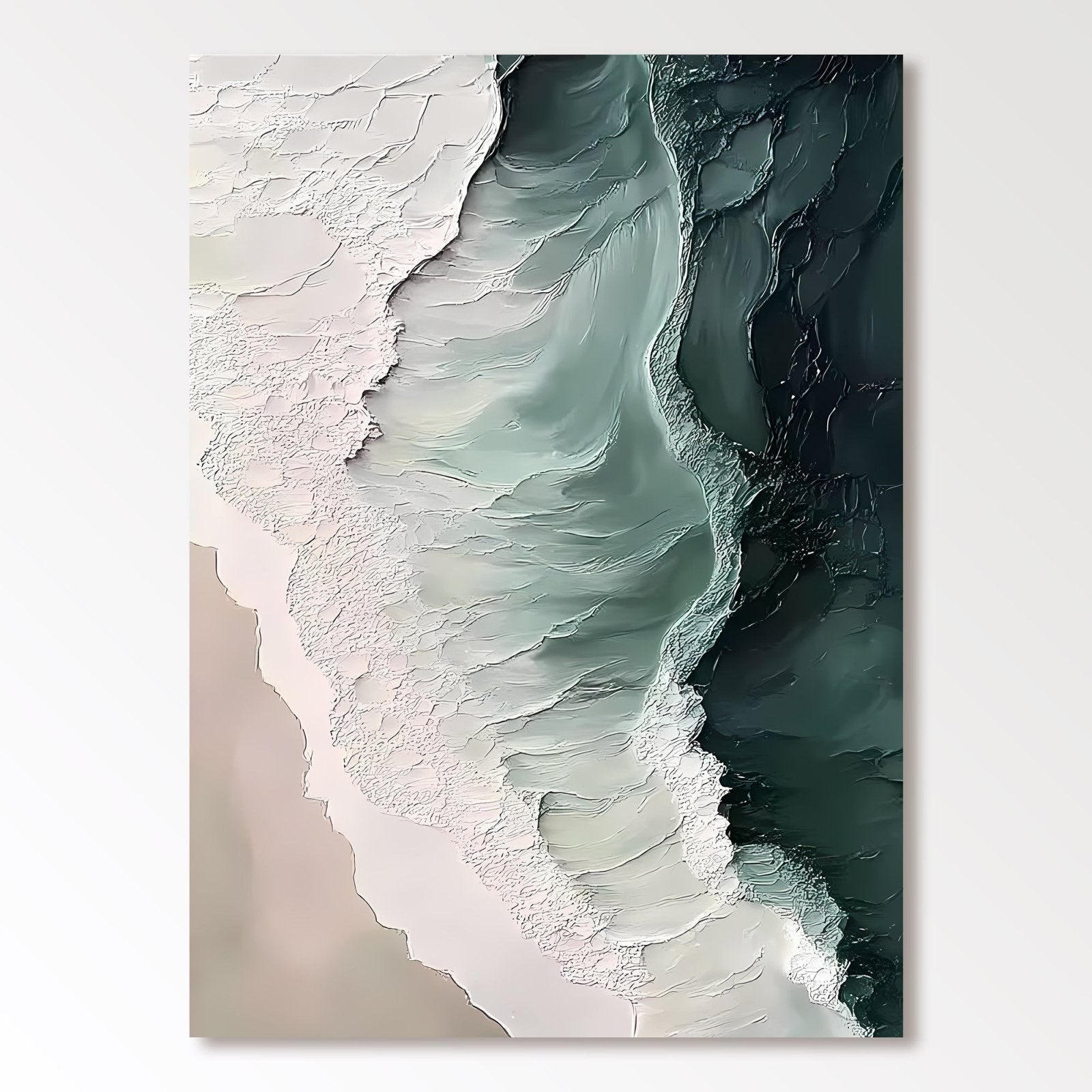 Abstract Painting "Meer Rhythmus”