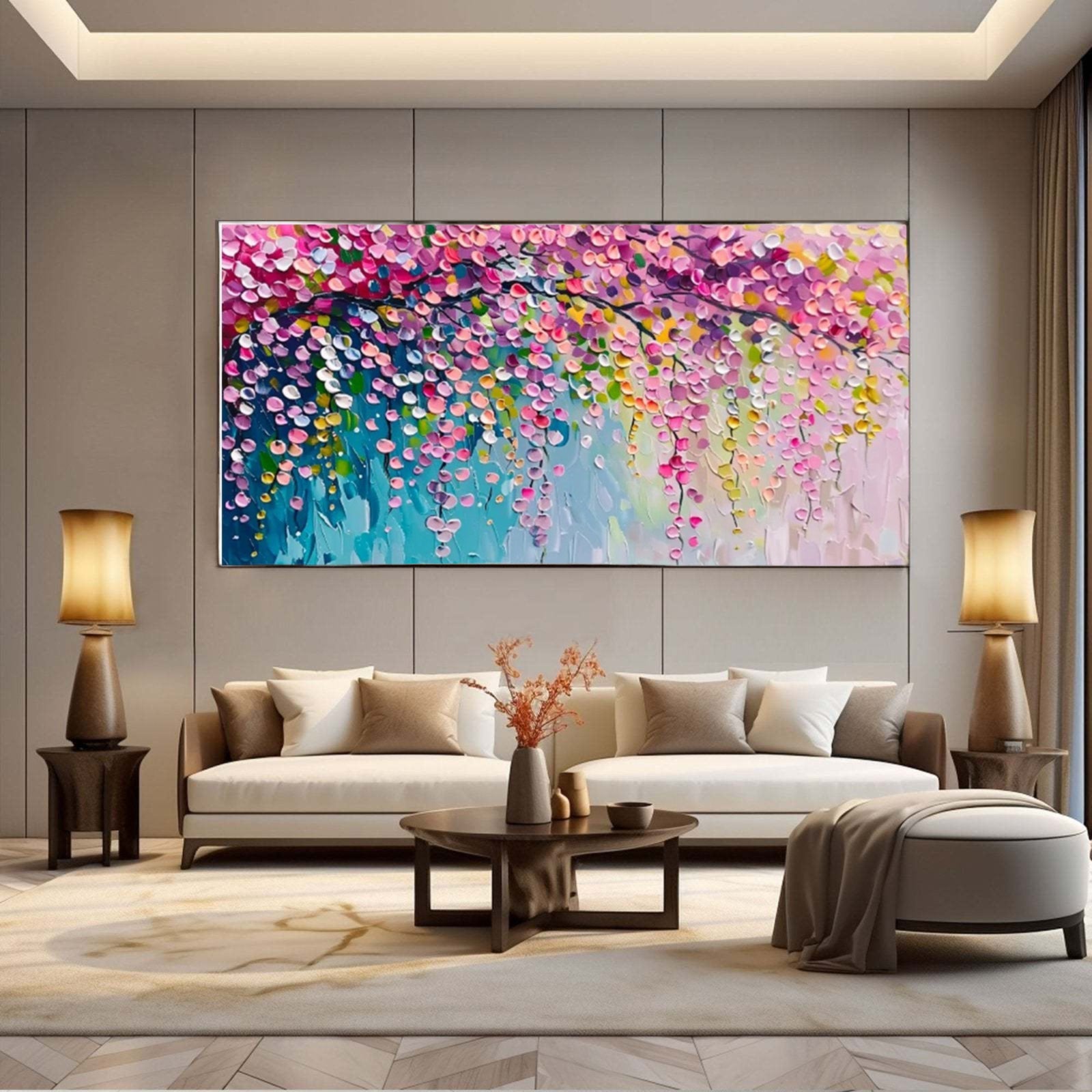 Colorful Painting "Sueño Pendiente"