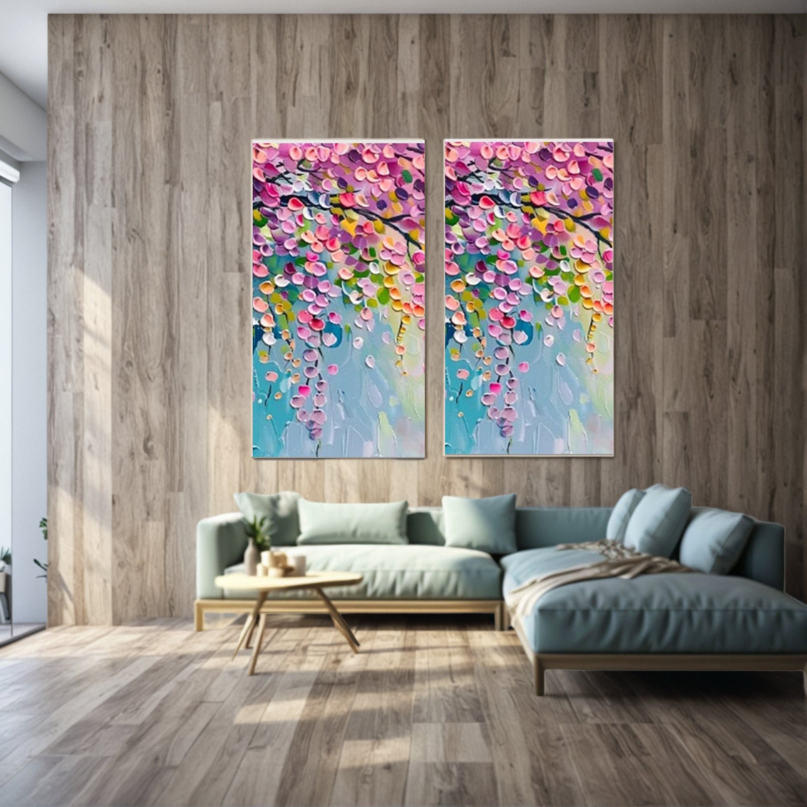 Colorful Painting "Sueño Pendiente"