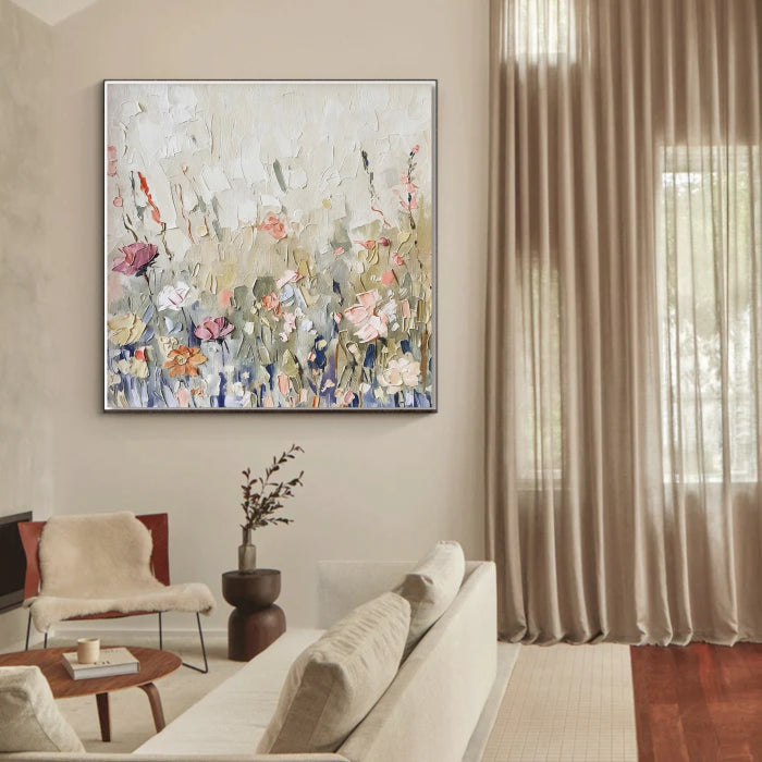 Abstract Painting "Tiempo Florecido”