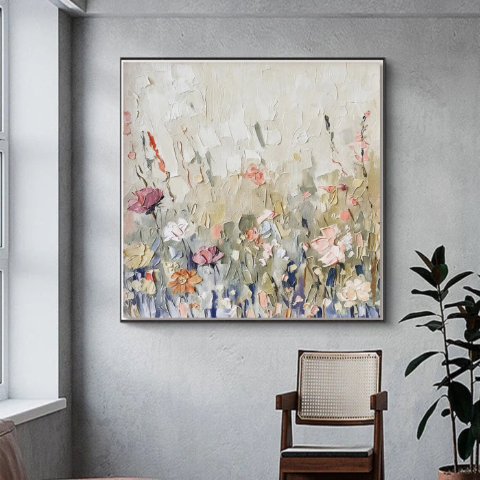 Abstract Painting "Tiempo Florecido”