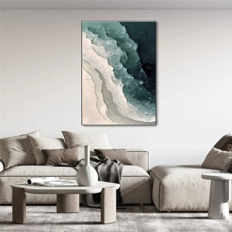 Abstract Painting "Welle Kraft”