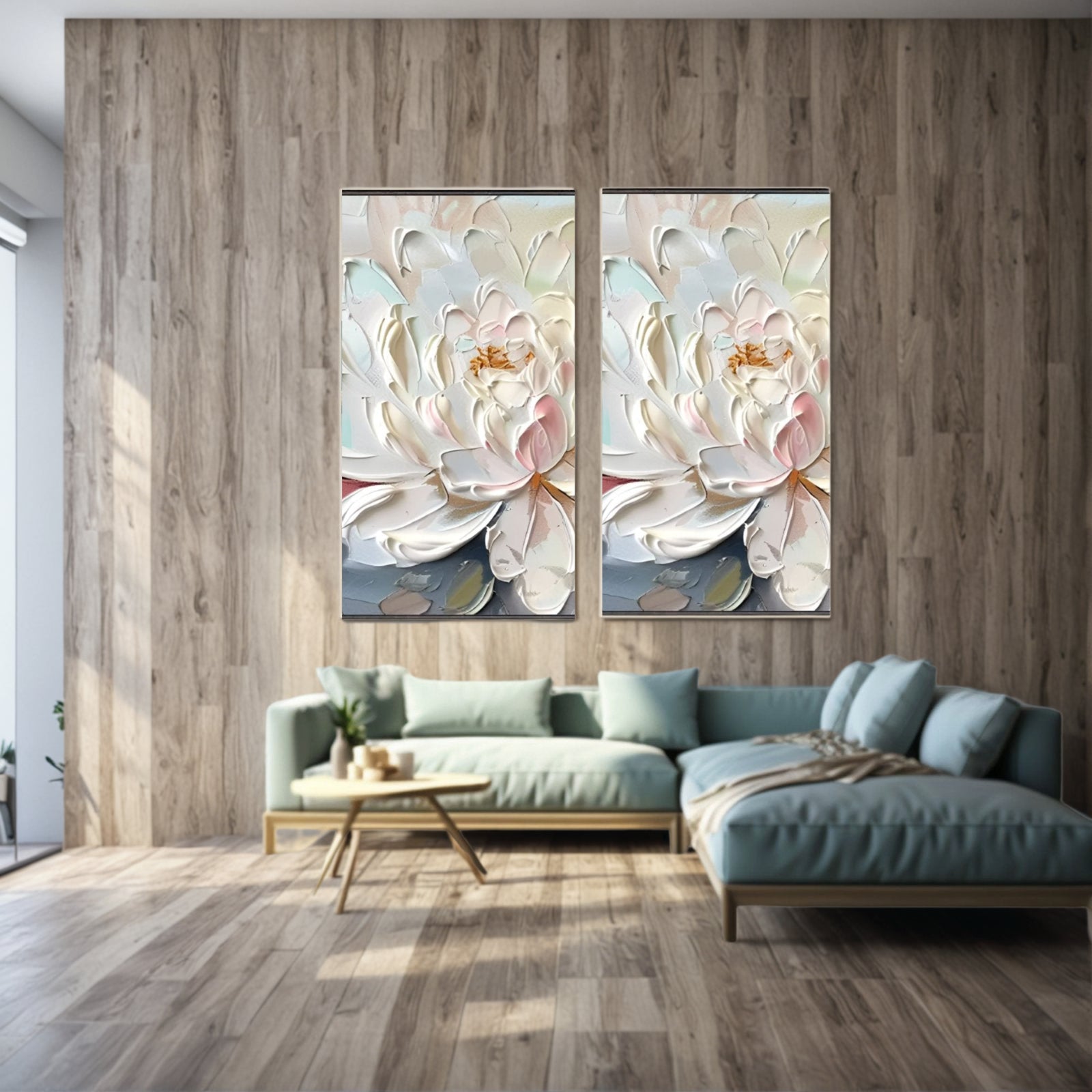 Abstract Painting "Whispers of the Unseen"