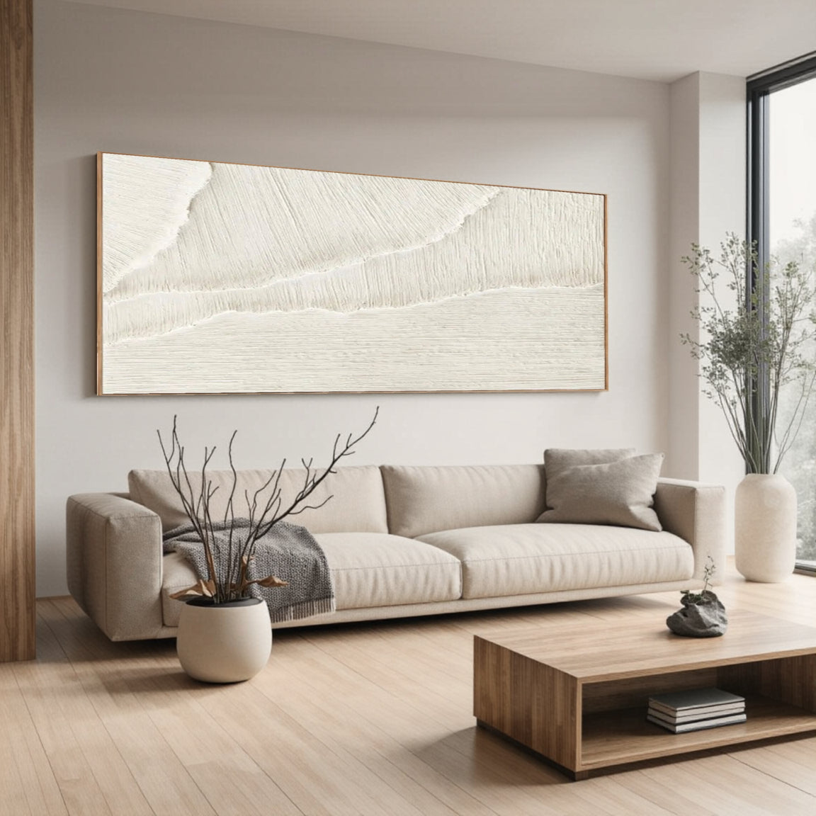 Plaster Art Minimalist Textured Painting #MM016