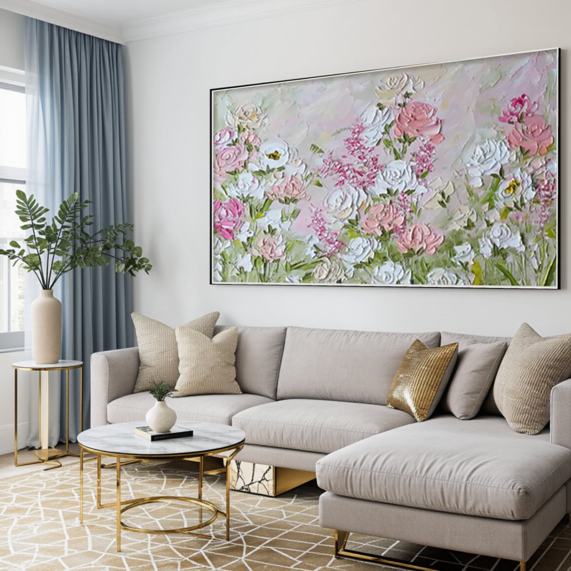 Flower And Tree Painting #FT 025