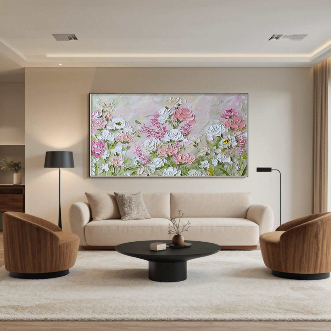 Flower And Tree Painting #FT 025