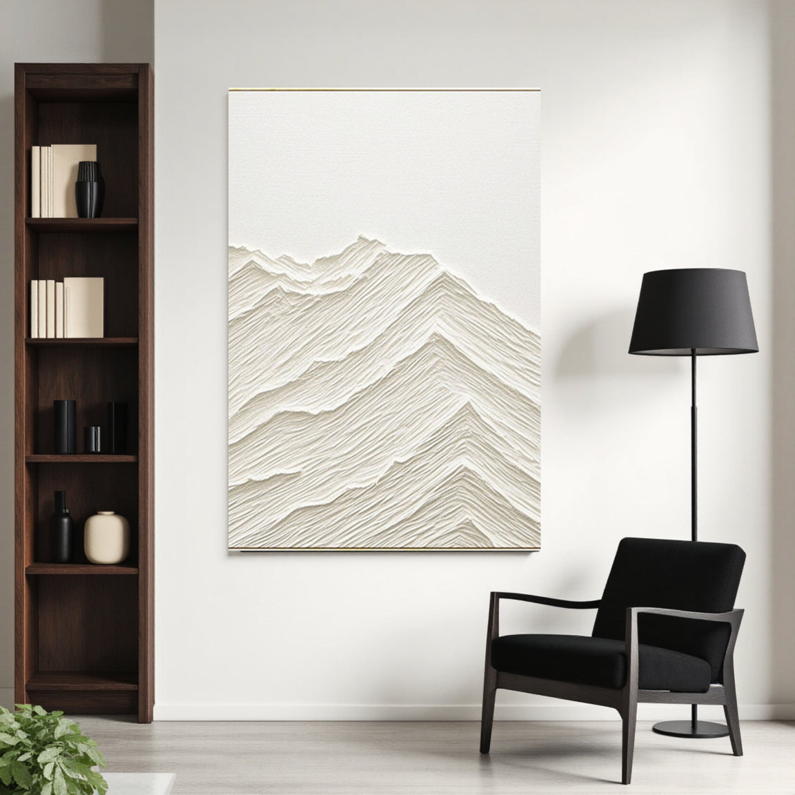 Plaster Art Minimalist Textured Painting #MM086