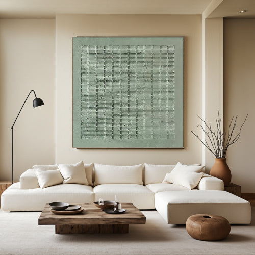 Blue & Green Abstract #BG013