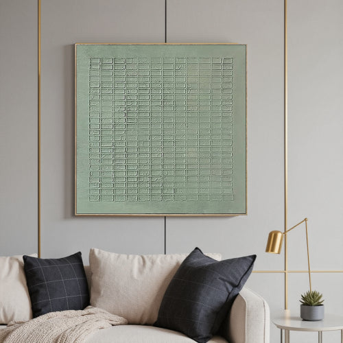 Blue & Green Abstract #BG013