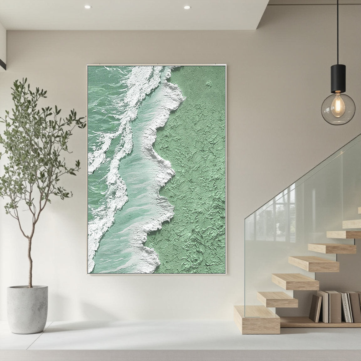 Ocean And Sky Painting #OS 034