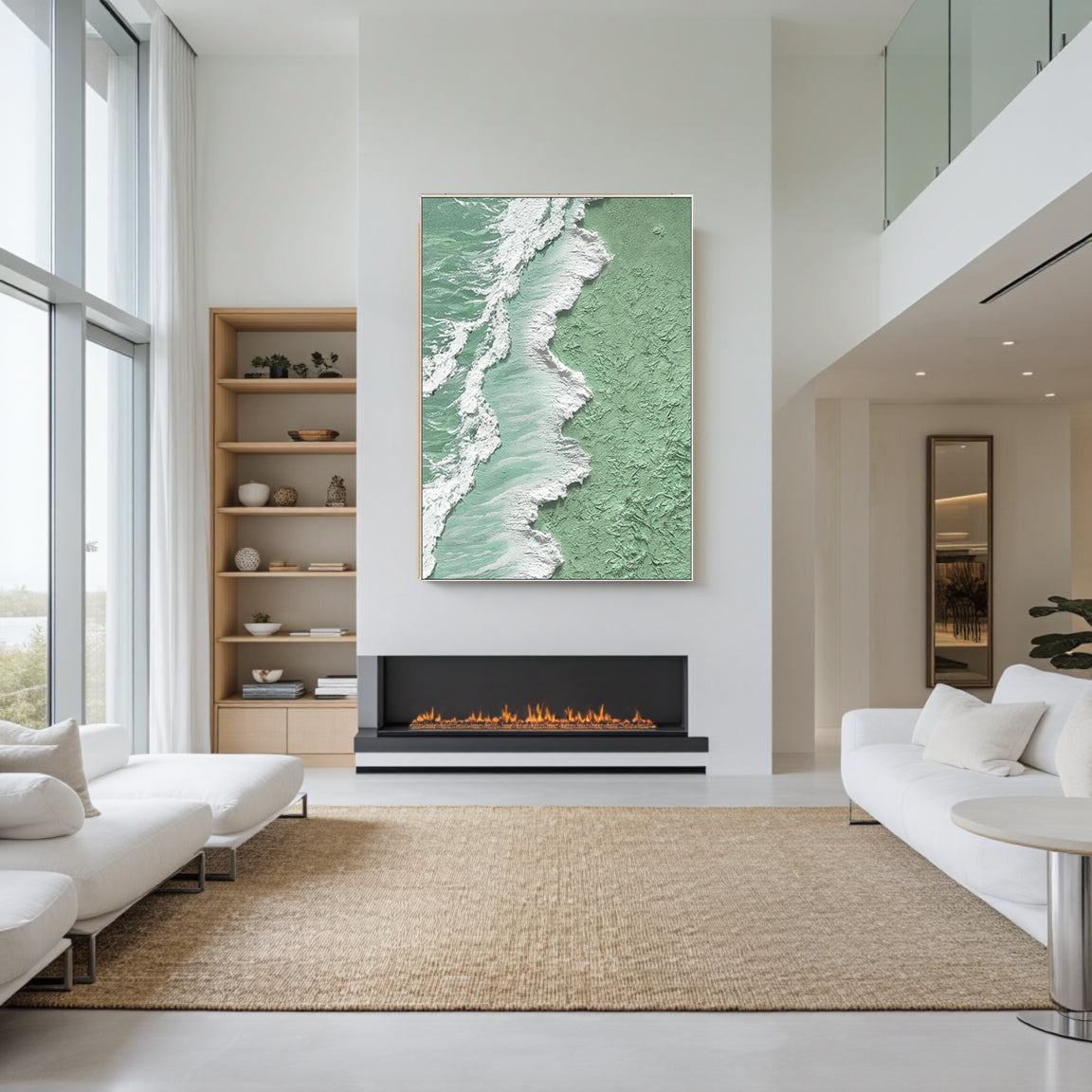 Ocean And Sky Painting #OS 034