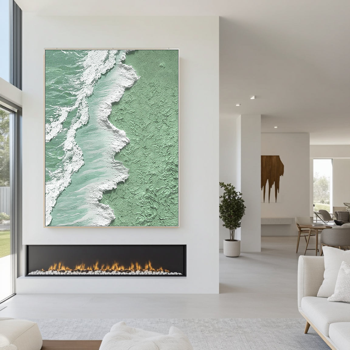 Ocean And Sky Painting #OS 034