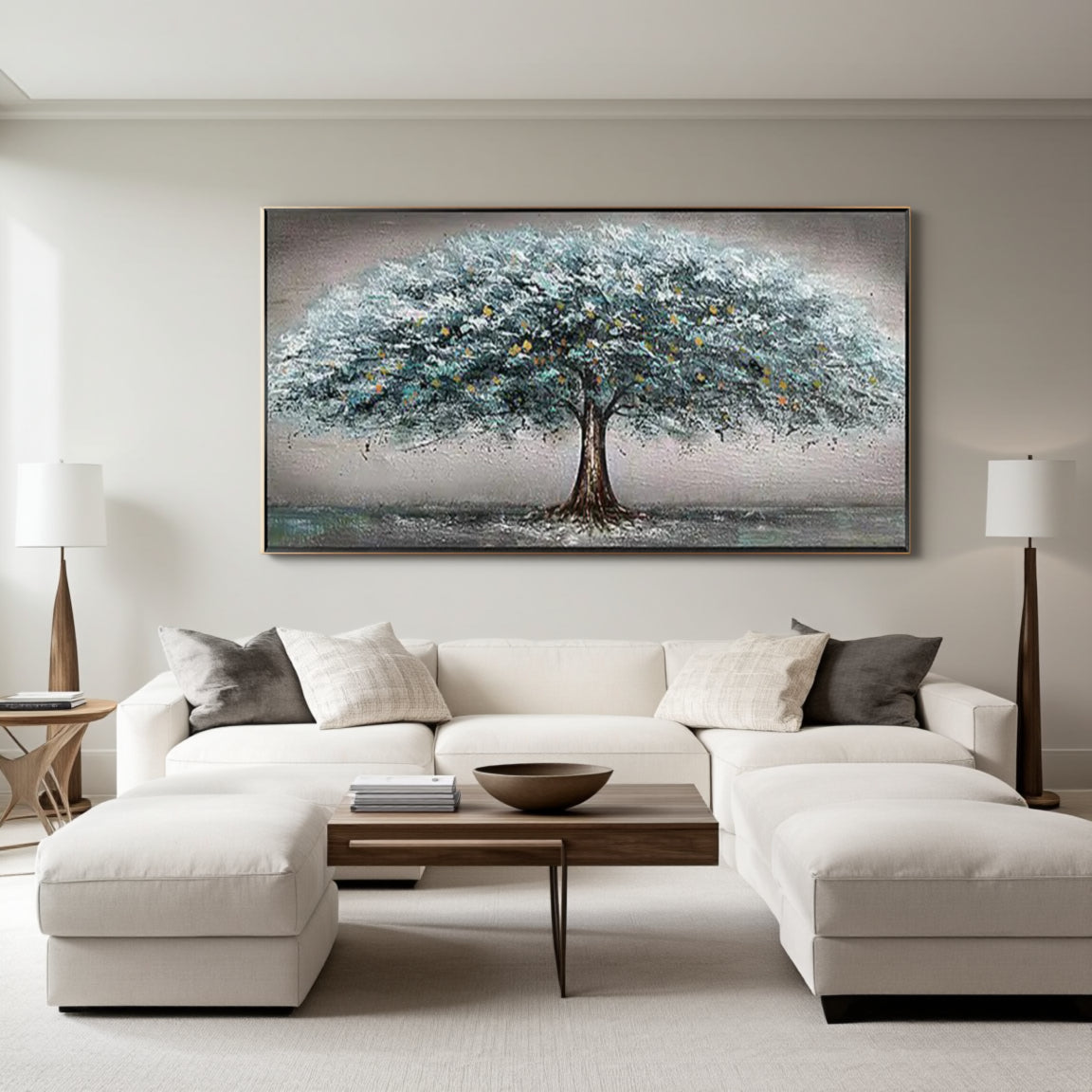 Flower And Tree Painting #FT 008