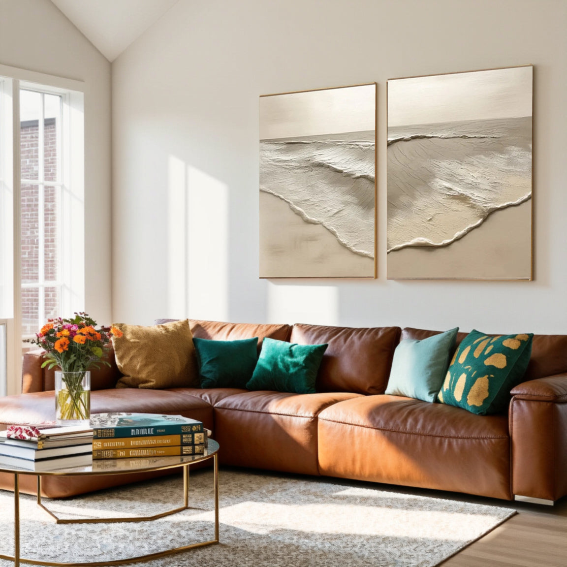 Ocean And Sky Painting Set of 2#OS 254