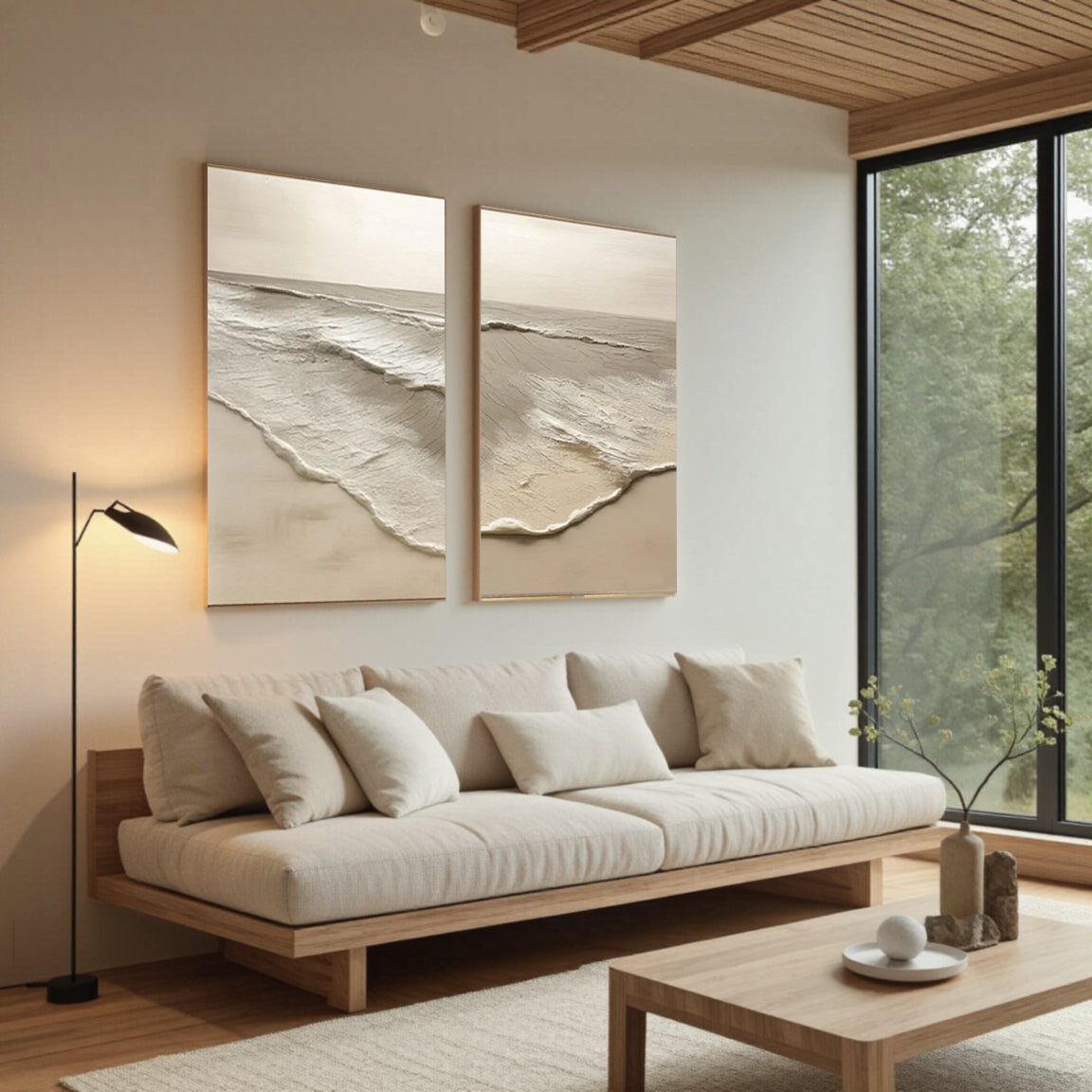 Ocean And Sky Painting Set of 2#OS 254