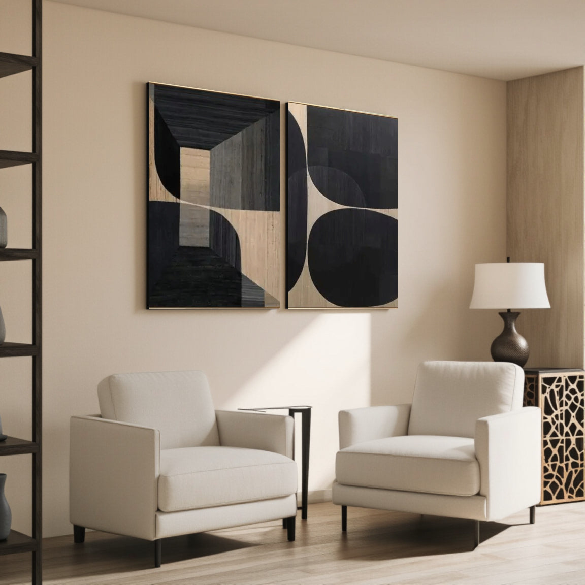 Abstract Tranquility Set of 2 #WS023