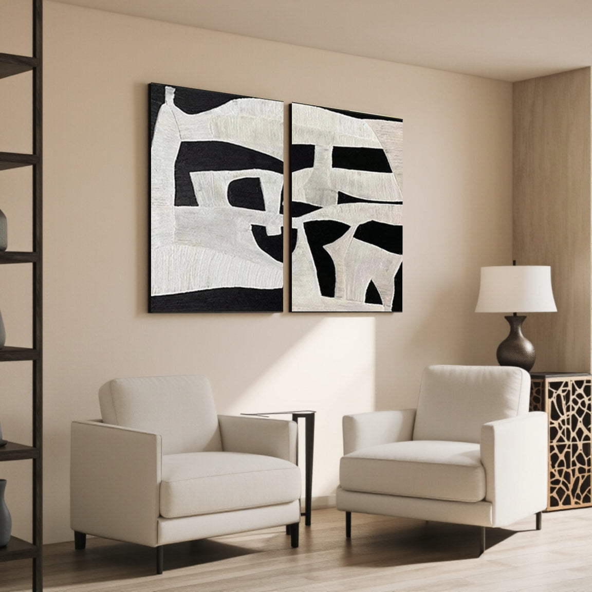 Abstract Tranquility Set of 2 #WS022