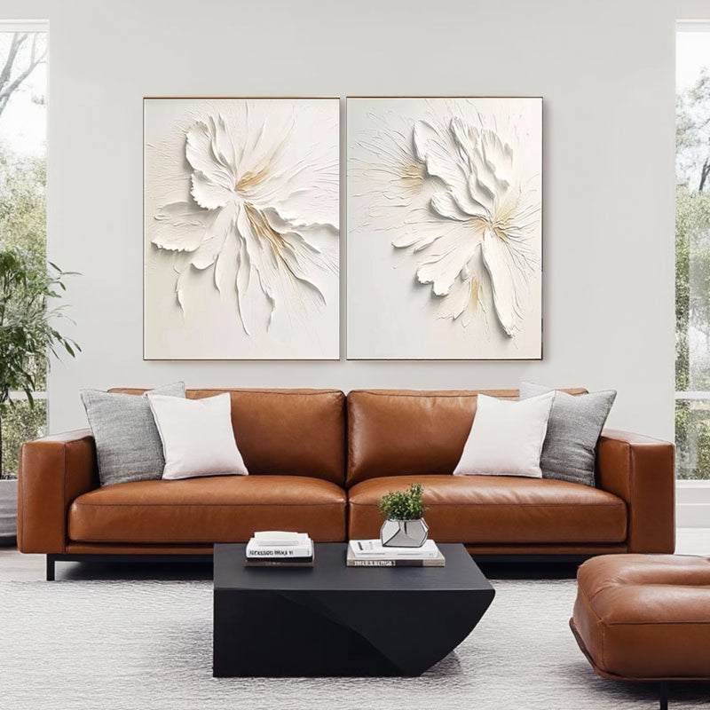 Flower And Tree Painting Set of 2 #FT 037