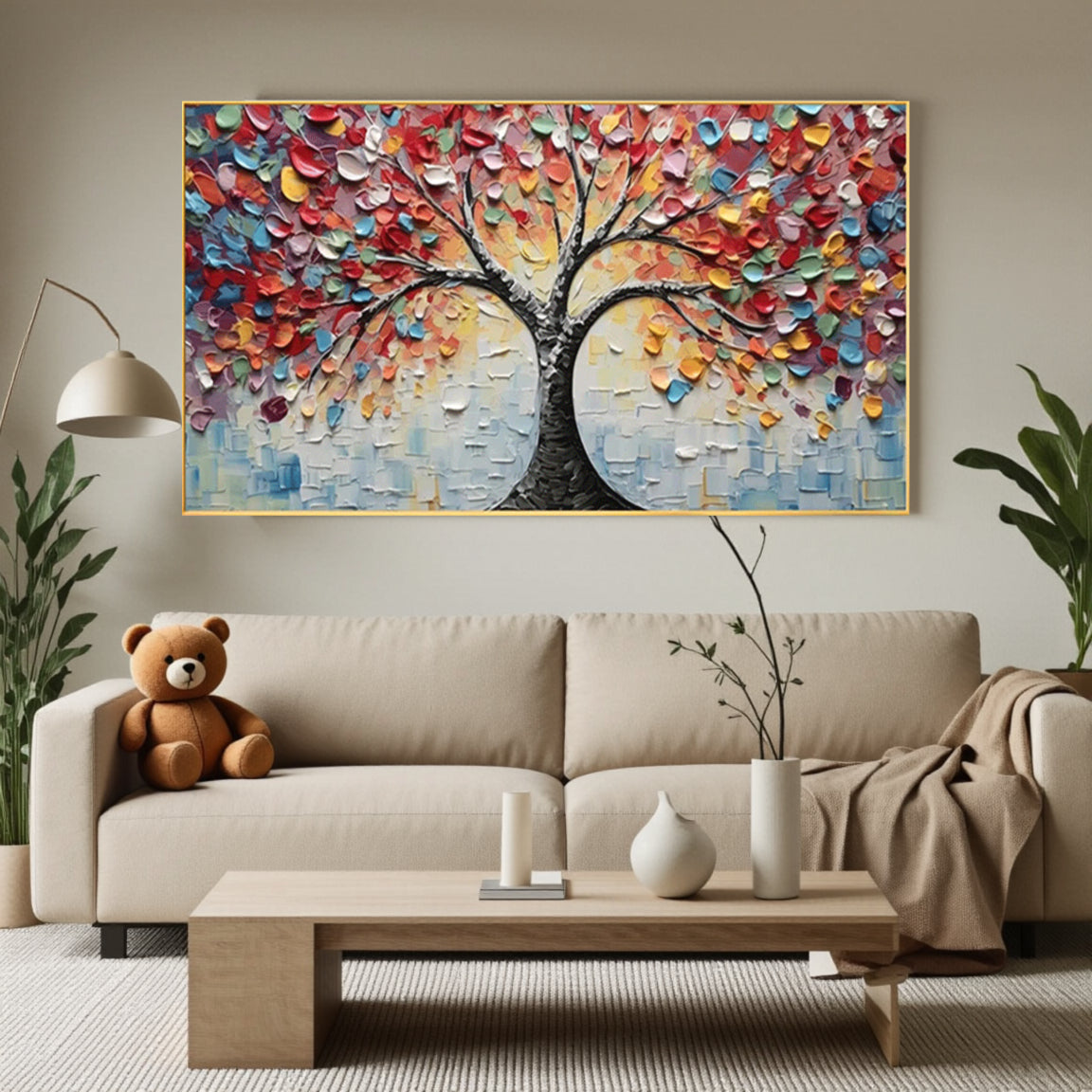 Flower And Tree Painting #FT 055