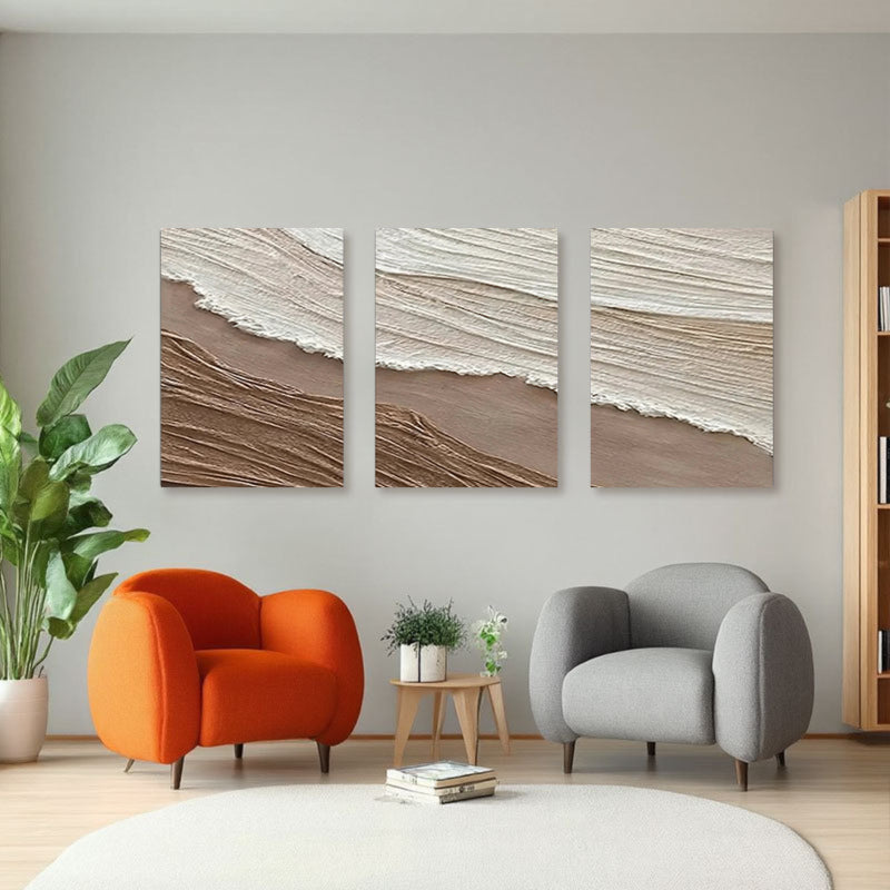 Wabi Sabi Painting "Flujo Quieto"