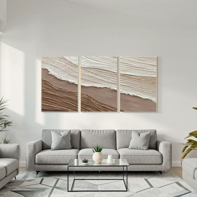 Wabi Sabi Painting "Flujo Quieto"