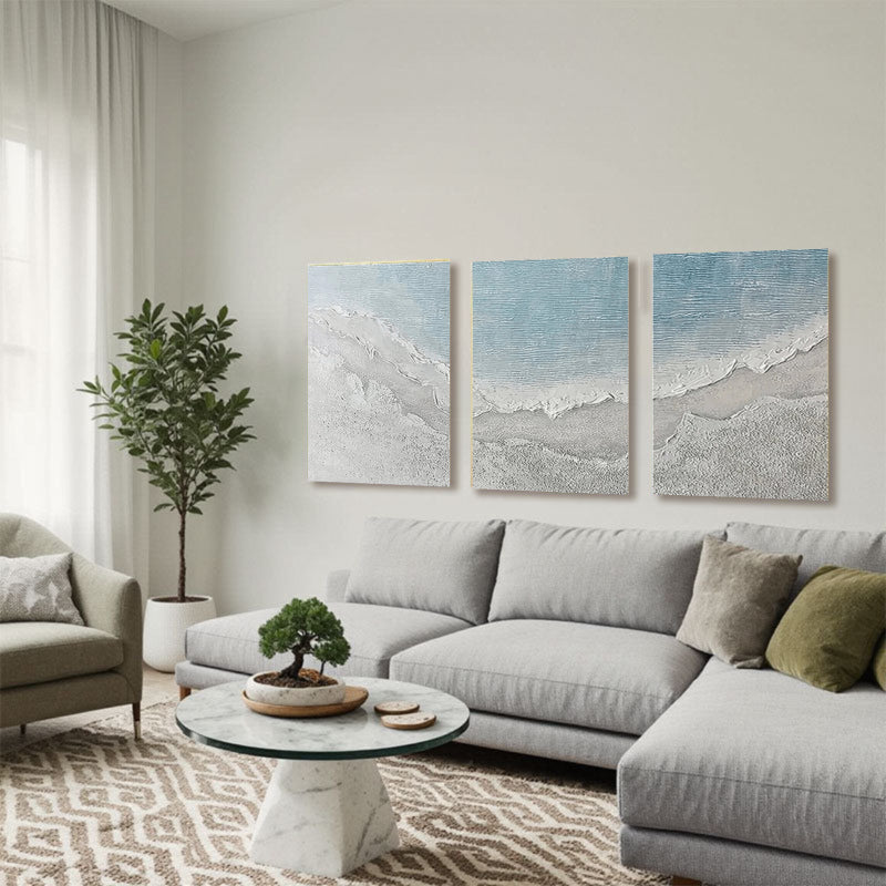 3D Textured Painting "	Susurro Marino"