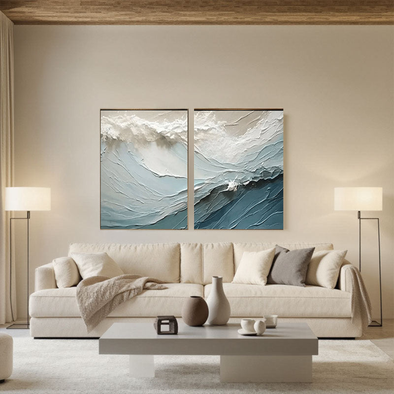 Abstract Painting "Azuréeve”