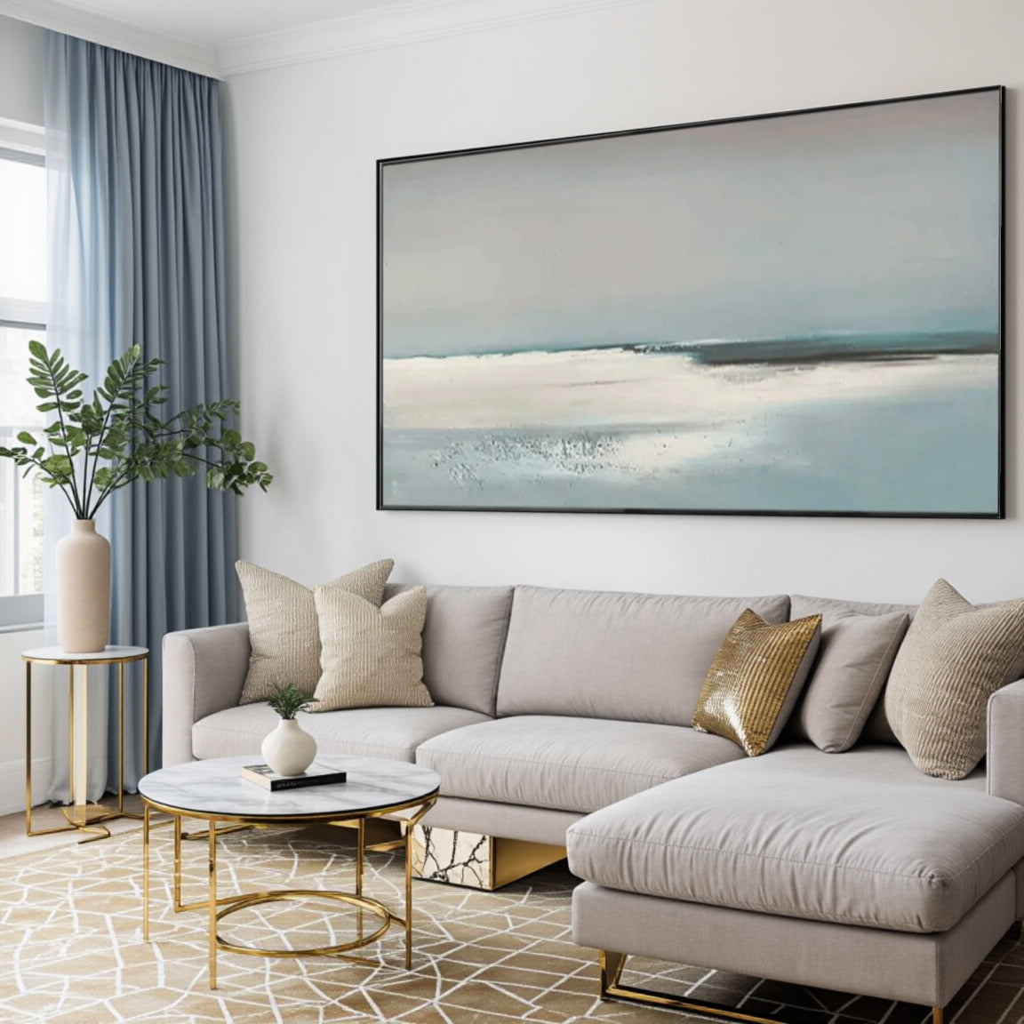 Ocean And Sky Painting #OS 008