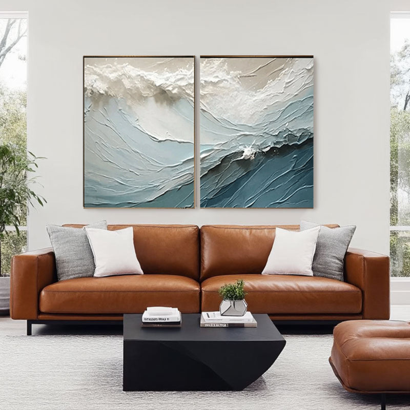 Abstract Painting "Azuréeve”