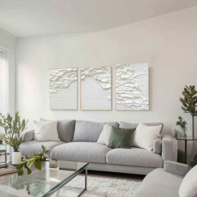 3D Textured Painting "Suspiro de Cal"