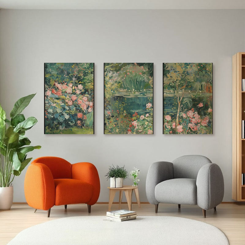 Colorful Painting "Estanque Interior"