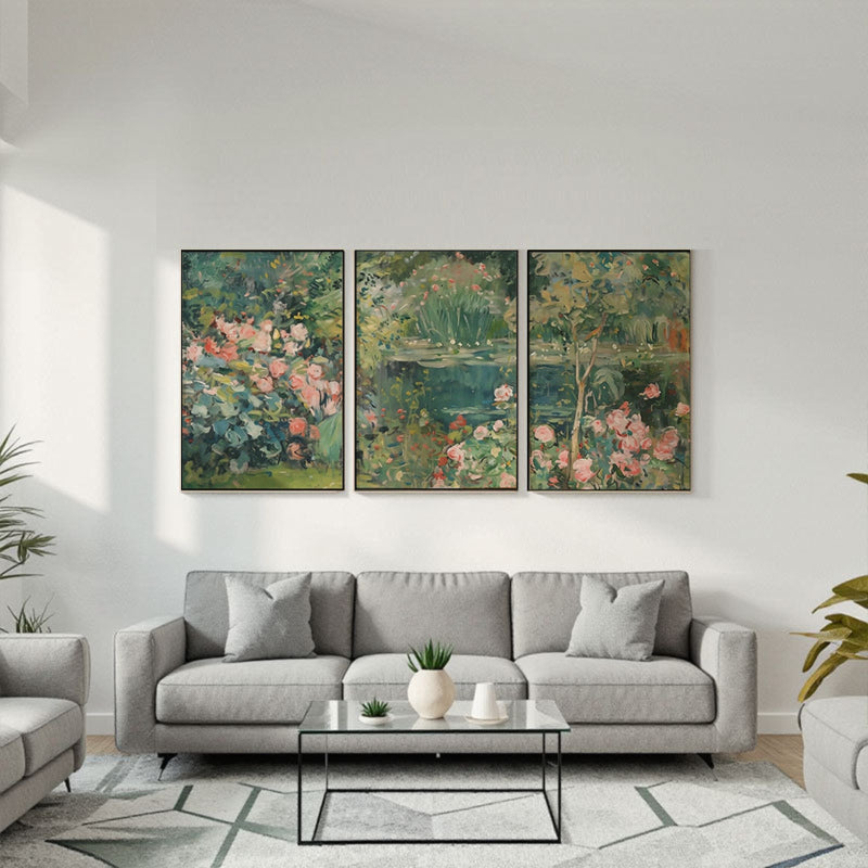 Colorful Painting "Estanque Interior"