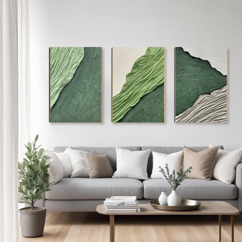 Abstract Painting "Pliegues del Tiempo"