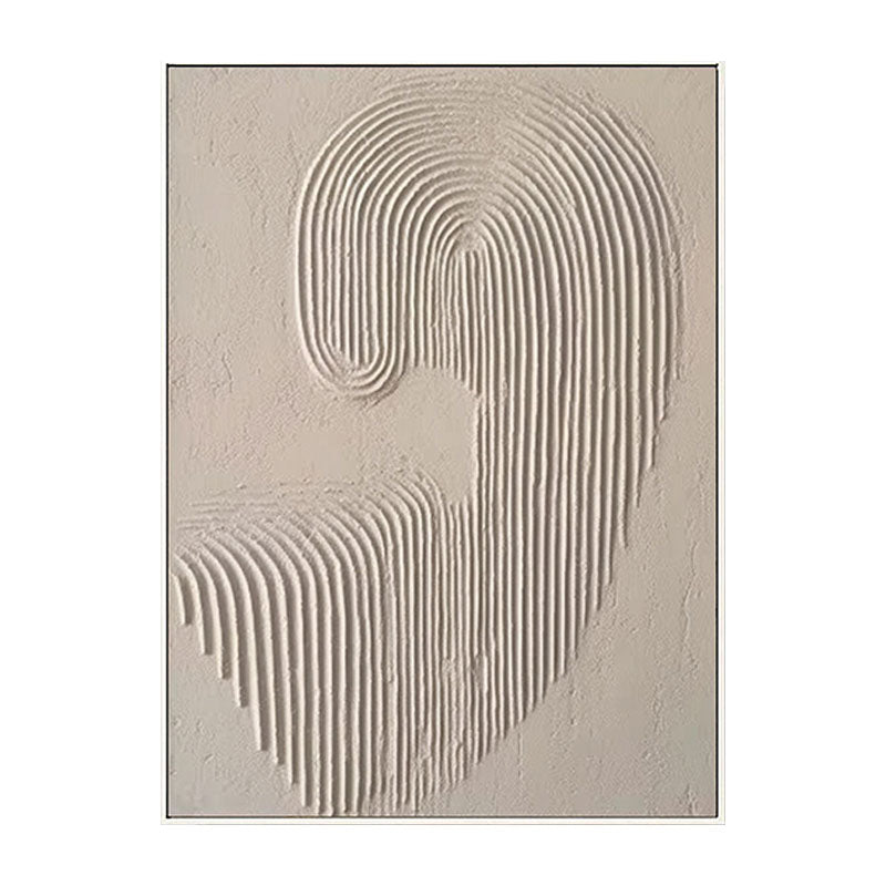 Beige & Brown Abstract #BB023