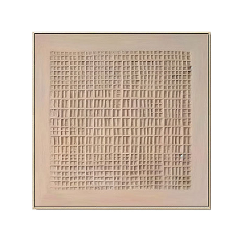 Beige & Brown Abstract #BB025